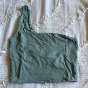 Cotton on single strap crop top